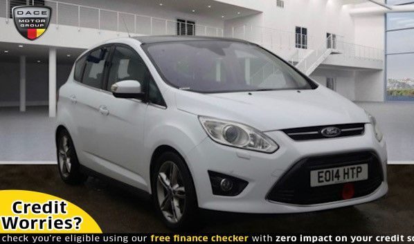 Used 2014 WHITE FORD C-MAX MPV 2.0 TITANIUM X TDCI 5d AUTO 161 BHP (reg. 2014-03-14) for sale in Wilmslow