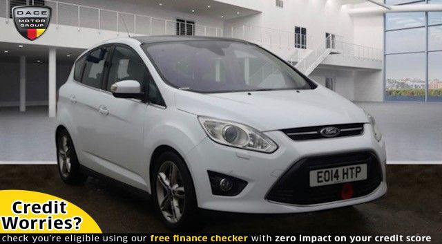 Used 2014 WHITE FORD C-MAX MPV 2.0 TITANIUM X TDCI 5d AUTO 161 BHP (reg. 2014-03-14) for sale in Wilmslow