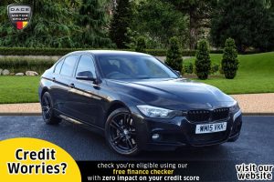 Used 2015 BLACK BMW 3 SERIES Saloon 3.0 335D XDRIVE M SPORT 4d AUTO 309 BHP (reg. 2015-06-13) for sale in Stockport