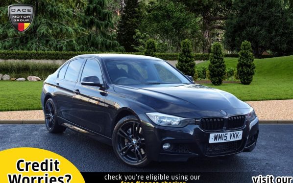 Used 2015 BLACK BMW 3 SERIES Saloon 3.0 335D XDRIVE M SPORT 4d AUTO 309 BHP (reg. 2015-06-13) for sale in Stockport
