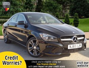 Used 2015 BLACK MERCEDES-BENZ CLA Coupe 2.1 CLA200 CDI SPORT 4d 136 BHP (reg. 2015-11-04) for sale in Stockport