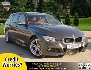 Used 2015 GREY BMW 3 SERIES Estate 2.0 320D M SPORT TOURING 5d 181 BHP (reg. 2015-04-10) for sale in Stockport