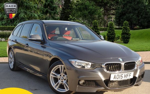Used 2015 GREY BMW 3 SERIES Estate 2.0 320D M SPORT TOURING 5d 181 BHP (reg. 2015-04-10) for sale in Stockport