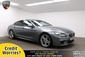 Used 2015 GREY BMW 640 Coupe 3.0 640D M SPORT GRAN COUPE 4d AUTO 309 BHP (reg. 2015-06-30) for sale in Manchester