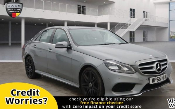 Used 2015 SILVER MERCEDES-BENZ E-CLASS Saloon 2.1 E250 CDI AMG LINE 4d AUTO 201 BHP (reg. 2015-11-27) for sale in Manchester