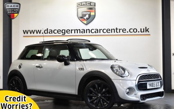 Used 2015 SILVER MINI HATCH COOPER Hatchback 2.0 COOPER S 3DR AUTO 189 BHP (reg. 2015-11-12) for sale in Altrincham