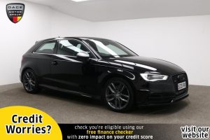 Used 2016 BLACK AUDI S3 Hatchback 2.0 S3 QUATTRO NAV 3d AUTO 296 BHP (reg. 2016-03-31) for sale in Manchester