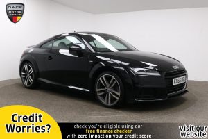 Used 2016 BLACK AUDI TT Coupe 2.0 TDI ULTRA S LINE 2d 182 BHP (reg. 2016-09-30) for sale in Manchester