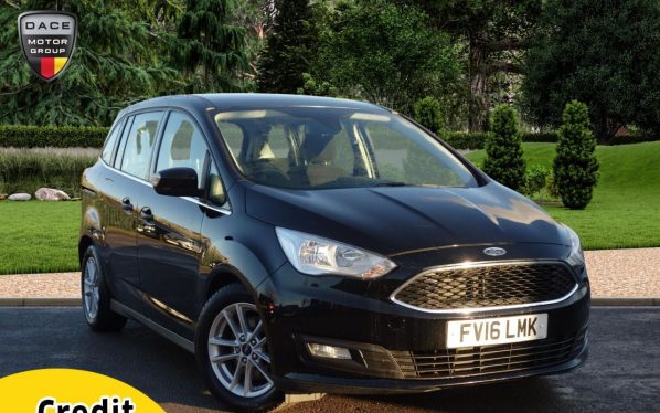 Used 2016 BLACK FORD GRAND C-MAX MPV 1.5 ZETEC TDCI 5d 118 BHP (reg. 2016-06-20) for sale in Stockport