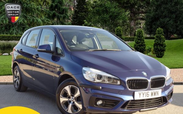 Used 2016 BLUE BMW 2 SERIES ACTIVE TOURER Hatchback 2.0 218D SE ACTIVE TOURER 5d 148 BHP (reg. 2016-05-23) for sale in Stockport