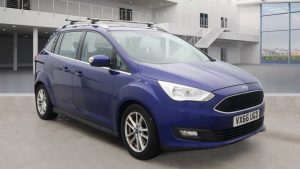Used 2016 BLUE FORD GRAND C-MAX MPV 1.5 ZETEC TDCI 5d 118 BHP (reg. 2016-10-31) for sale in Stockport