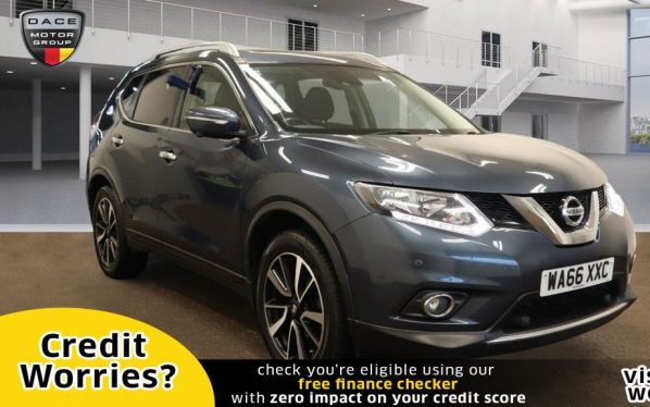 Used 2016 BLUE NISSAN X-TRAIL Estate 1.6 DCI N-TEC 5d 130 BHP (reg. 2016-09-22) for sale in Manchester
