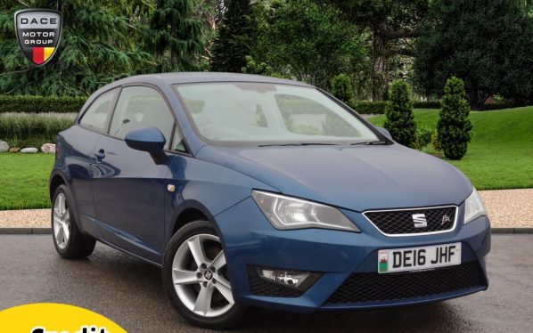 Used 2016 BLUE SEAT IBIZA Hatchback 1.4 TDI FR TECHNOLOGY 3d 104 BHP (reg. 2016-04-20) for sale in Stockport
