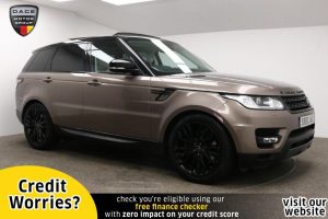 Used 2016 BROWN LAND ROVER RANGE ROVER SPORT Estate 3.0 SDV6 HSE DYNAMIC 5d AUTO 306 BHP (reg. 2016-04-20) for sale in Manchester