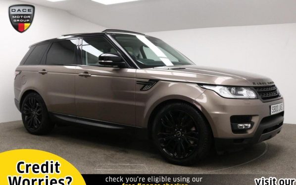 Used 2016 BROWN LAND ROVER RANGE ROVER SPORT Estate 3.0 SDV6 HSE DYNAMIC 5d AUTO 306 BHP (reg. 2016-04-20) for sale in Manchester
