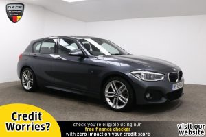 Used 2016 GREY BMW 1 SERIES Hatchback 2.0 120D M SPORT 5d 188 BHP (reg. 2016-07-25) for sale in Manchester