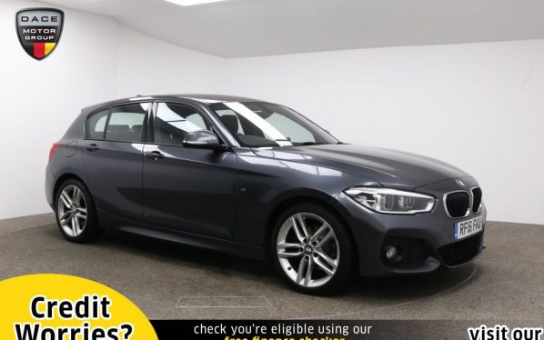Used 2016 GREY BMW 1 SERIES Hatchback 2.0 120D M SPORT 5d 188 BHP (reg. 2016-07-25) for sale in Manchester