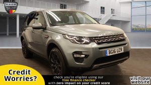 Used 2016 GREY LAND ROVER DISCOVERY SPORT Estate 2.0 TD4 SE TECH 5d AUTO 180 BHP (reg. 2016-06-01) for sale in Manchester