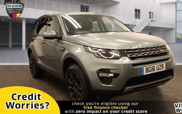 Used 2016 GREY LAND ROVER DISCOVERY SPORT Estate 2.0 TD4 SE TECH 5d AUTO 180 BHP (reg. 2016-06-01) for sale in Manchester