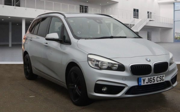 Used 2016 SILVER BMW 2 Series GRAN TOURER MPV 2.0 220D SPORT GRAN TOURER 5d AUTO 188 BHP (reg. 2016-02-22) for sale in Stockport