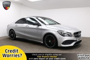 Used 2016 SILVER MERCEDES-BENZ CLA Coupe 2.1 CLA 200 D AMG LINE 4d 134 BHP (reg. 2016-12-04) for sale in Manchester