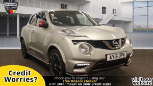 Used 2016 SILVER NISSAN JUKE Hatchback 1.6 NISMO RS DIG-T 5d AUTO 211 BHP (reg. 2016-04-29) for sale in Manchester