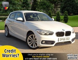 Used 2016 WHITE BMW 1 SERIES Hatchback 1.5 116D SPORT 3d 114 BHP (reg. 2016-12-15) for sale in Stockport