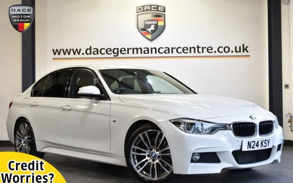 Used 2016 WHITE BMW 3 SERIES Saloon 3.0 330D M SPORT 4DR AUTO 255 BHP (reg. 2016-09-01) for sale in Altrincham