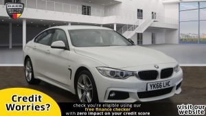 Used 2016 WHITE BMW 4 SERIES Coupe 2.0 420D XDRIVE M SPORT GRAN COUPE 4d 188 BHP (reg. 2016-09-02) for sale in Manchester