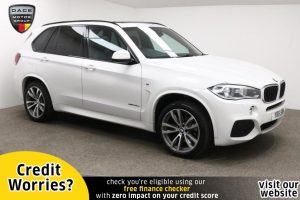 Used 2016 WHITE BMW X5 Estate 3.0 XDRIVE30D M SPORT 5d 255 BHP (reg. 2016-03-16) for sale in Manchester