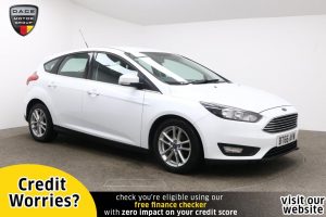 Used 2016 WHITE FORD FOCUS Hatchback 1.5 ZETEC TDCI 5d 118 BHP (reg. 2016-12-30) for sale in Manchester