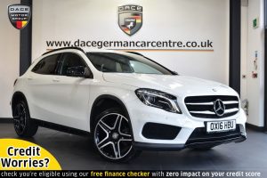 Used 2016 WHITE MERCEDES-BENZ GLA-CLASS Estate 2.1 GLA 200 D 4MATIC AMG LINE PREMIUM 5DR AUTO 134 BHP (reg. 2016-03-11) for sale in Altrincham