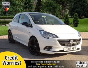 Used 2016 WHITE VAUXHALL CORSA Hatchback 1.4 LIMITED EDITION S/S 3d 99 BHP (reg. 2016-03-23) for sale in Stockport