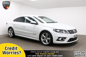 Used 2016 WHITE VOLKSWAGEN CC Coupe 2.0 R LINE TDI DSG BLUEMOTION TECHNOLOGY 4d AUTO 175 BHP (reg. 2016-07-29) for sale in Manchester