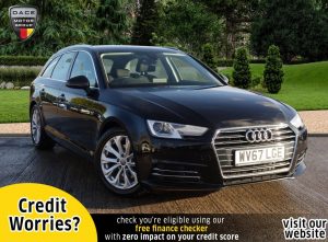 Used 2017 BLACK AUDI A4 AVANT Estate 2.0 AVANT TDI ULTRA SE 5d 148 BHP (reg. 2017-11-13) for sale in Stockport