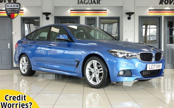 Used 2017 BLUE BMW 3 SERIES GRAN TURISMO Hatchback 2.0 318D M SPORT GRAN TURISMO 5d AUTO 148 BHP (reg. 2017-06-23) for sale in Wilmslow