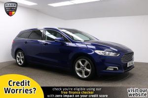 Used 2017 BLUE FORD MONDEO Estate 2.0 TITANIUM TDCI 5d AUTO 177 BHP (reg. 2017-03-01) for sale in Manchester