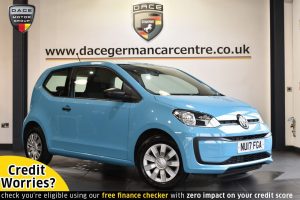 Used 2017 BLUE VOLKSWAGEN UP Hatchback 1.0 TAKE UP 3DR 60 BHP (reg. 2017-03-22) for sale in Altrincham