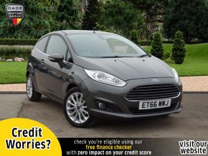 Used 2017 GREY FORD FIESTA Hatchback 1.5 TITANIUM X TDCI 3d 94 BHP (reg. 2017-01-24) for sale in Stockport