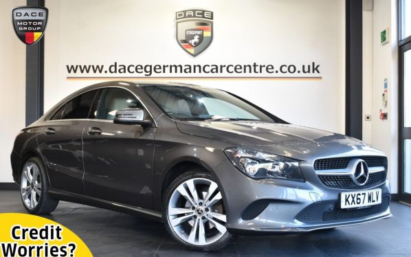 Used 2017 GREY MERCEDES-BENZ CLA Coupe 2.1 CLA 200 D SPORT 4DR AUTO 134 BHP (reg. 2017-09-29) for sale in Altrincham