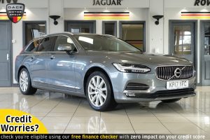 Used 2017 GREY VOLVO V90 Estate 2.0 D5 POWERPULSE INSCRIPTION AWD 5d 231 BHP (reg. 2017-04-30) for sale in Wilmslow