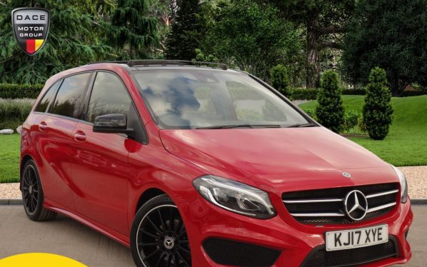 Used 2017 RED MERCEDES-BENZ B-CLASS MPV 2.1 B 200 D AMG LINE PREMIUM PLUS 5d AUTO 134 BHP (reg. 2017-06-22) for sale in Stockport