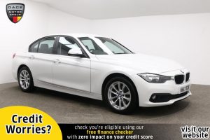 Used 2017 WHITE BMW 3 SERIES Saloon 2.0 318D SE 4d AUTO 148 BHP (reg. 2017-06-30) for sale in Manchester