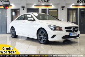 Used 2017 WHITE MERCEDES-BENZ CLA Estate 2.1 CLA 200 D SPORT 5d AUTO 134 BHP (reg. 2017-06-19) for sale in Wilmslow
