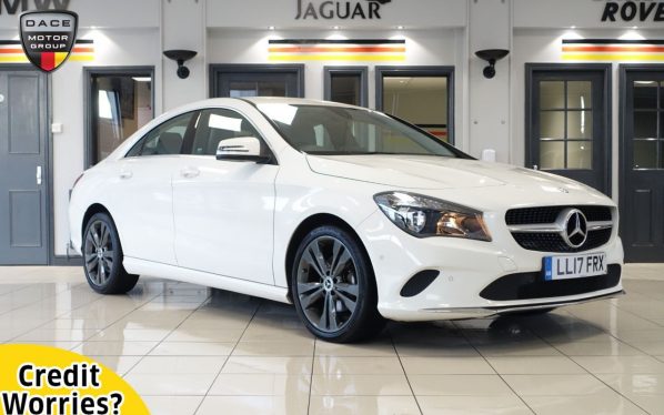 Used 2017 WHITE MERCEDES-BENZ CLA Estate 2.1 CLA 200 D SPORT 5d AUTO 134 BHP (reg. 2017-06-19) for sale in Wilmslow