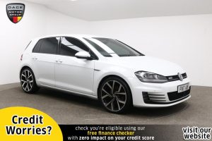 Used 2017 WHITE VOLKSWAGEN GOLF Hatchback 2.0 GTD DSG 5d 182 BHP (reg. 2017-03-23) for sale in Manchester