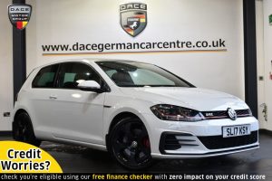 Used 2017 WHITE VOLKSWAGEN GOLF Hatchback 2.0 GTI TSI 3DR 227 BHP (reg. 2017-03-31) for sale in Altrincham