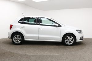 Used 2017 WHITE VOLKSWAGEN POLO Hatchback 1.0 MATCH EDITION 5d 60 BHP (reg. 2017-09-27) for sale in Manchester
