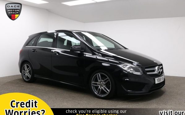 Used 2018 BLACK MERCEDES-BENZ B-CLASS MPV 1.5 B 180 D AMG LINE 5d 107 BHP (reg. 2018-07-16) for sale in Manchester