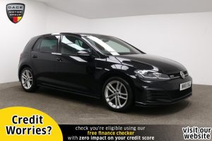Used 2018 BLACK VOLKSWAGEN GOLF Hatchback 2.0 GTD TDI BLUELINE 5d 182 BHP (reg. 2018-07-02) for sale in Manchester